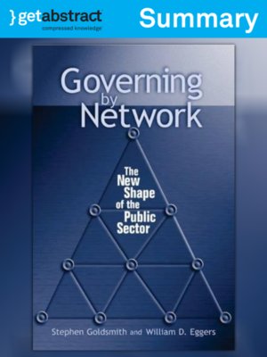 cover image of Governing by Network (Summary)